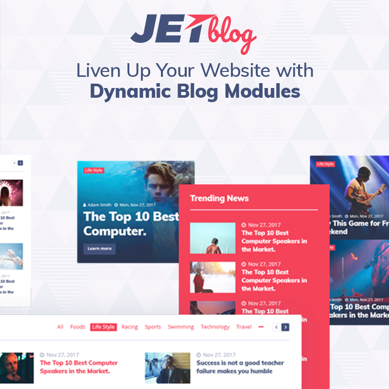 Jetblog pluginul wordpress compatibil Elementor