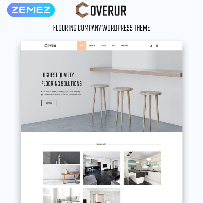 Tema WordPress Innomerce creată pentru Elementor Page Builder