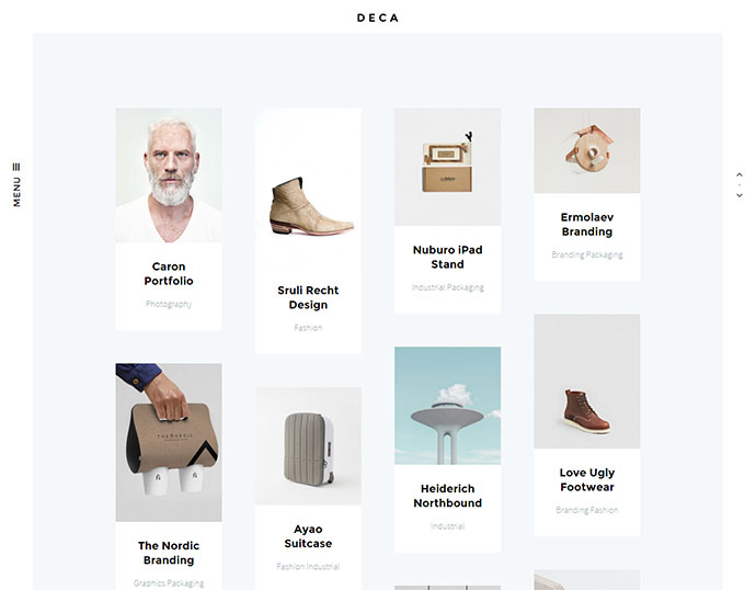 DECA - Creative Multi Concept WP-Thema