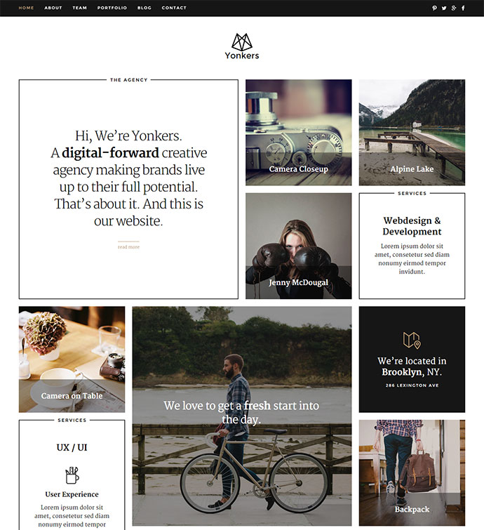Yonkers – WP-Portfolio-Theme