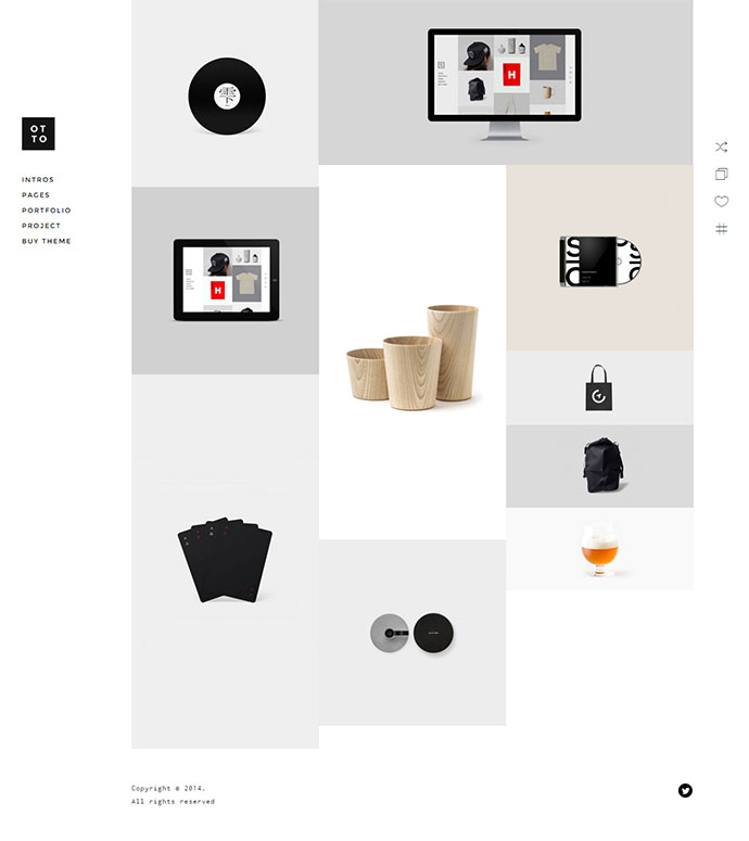 OTTO - WordPress mit AJAX Multi-Concept-Portfolio