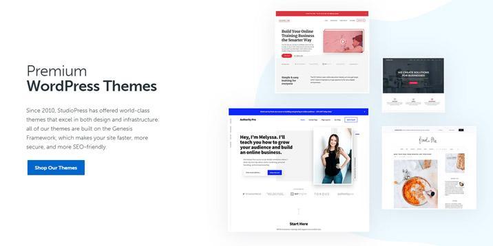 дочерние темы Genesis Framework