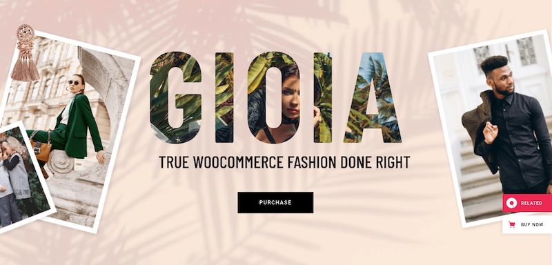 tema wordpress gioia untuk situs web eCommerce