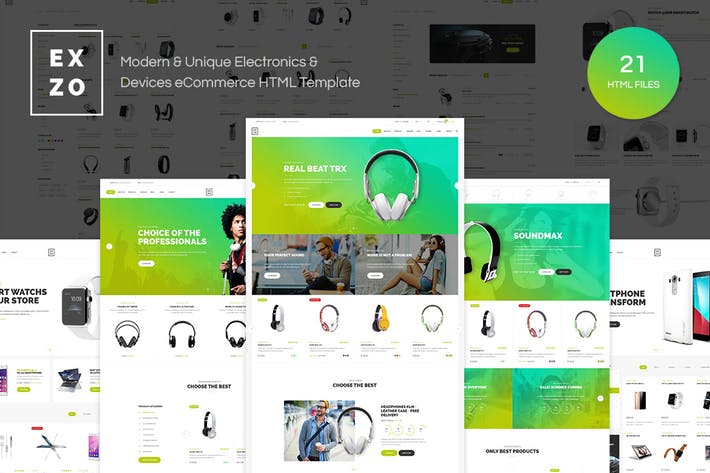 ezxo tema wordpress untuk situs web eCommerce
