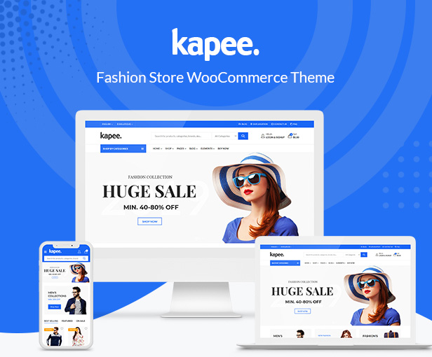 tema wordpress kapee untuk situs web eCommerce