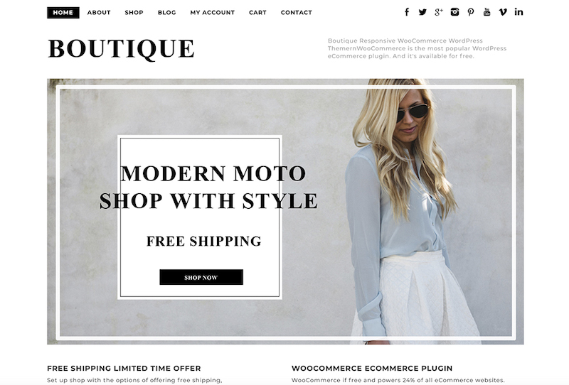 Tema Butik WordPress
