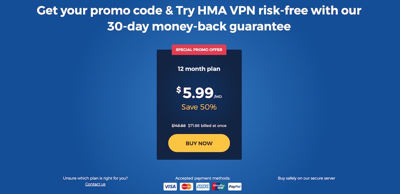 code promo hma