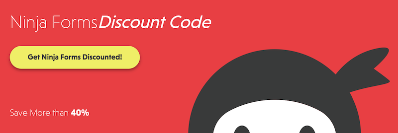 Code de réduction Ninjaforms