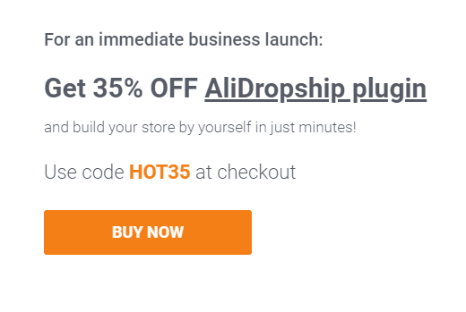Code de réduction Alidropship 2021