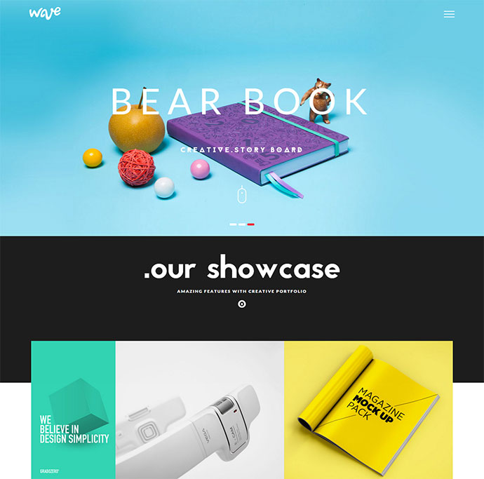 Welle | Agentur- und Freelancer-Portfolio WP-Theme