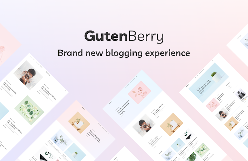 Gutenberry ธีมมอนสเตอร์เทมเพลท