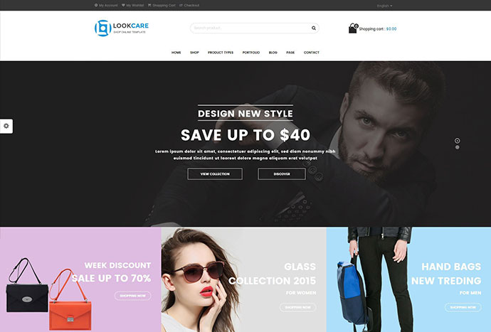 LookCare – Responsives Mode-WordPress-Theme