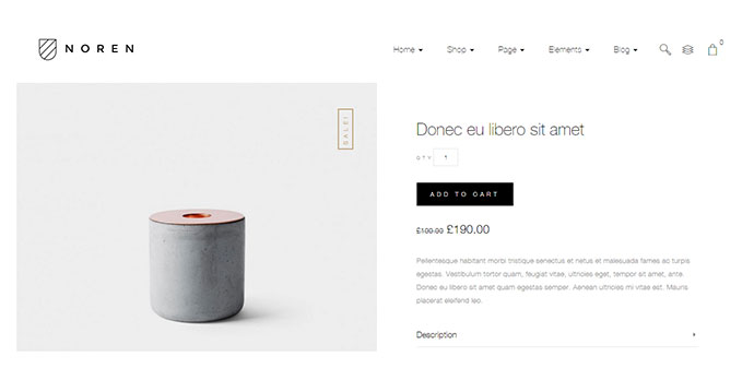 Noren-Shop WordPress WooCommerce Theme
