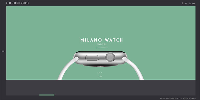 Mailand | Kreatives Minimal Portfolio & Fotografie WordPress Theme