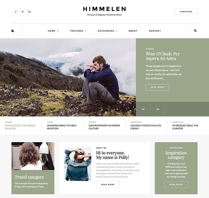 Lassen Sie uns Ihren Blog zur Quelle der Inspiration machen