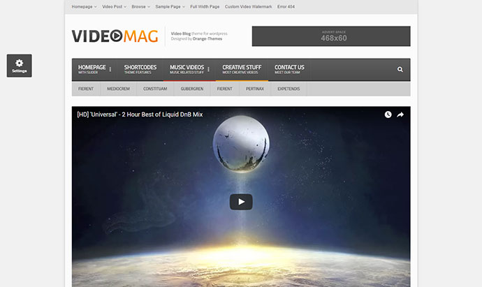 VideoMag – Leistungsstarkes Video-WordPress-Thema