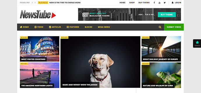 NewsTube - Magazin Blog & Video