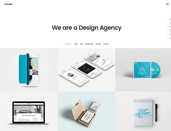 Uncode - Kreatives Mehrzweck-WordPress-Theme