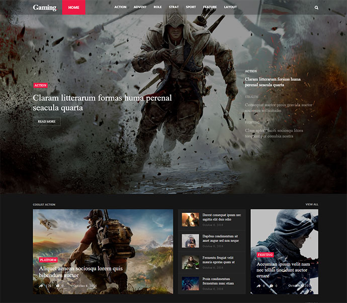 Coolist | Infinite Scroll Magazine WordPress-Theme