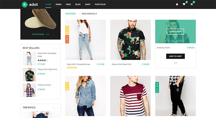 E-Commerce-WordPress-Theme - adot