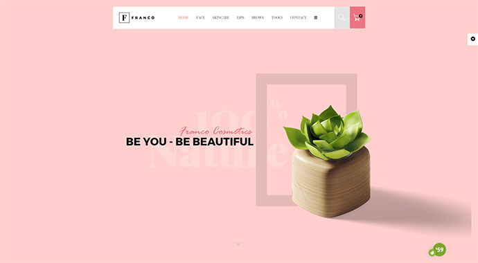 Franco - Elegantes WooCommerce-WordPress-Theme