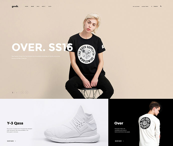 Goodz Shop - Mehrzweck-E-Commerce-Theme