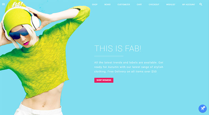 Fabelhaft! - Materialdesign-WooCommerce-WordPress-Theme