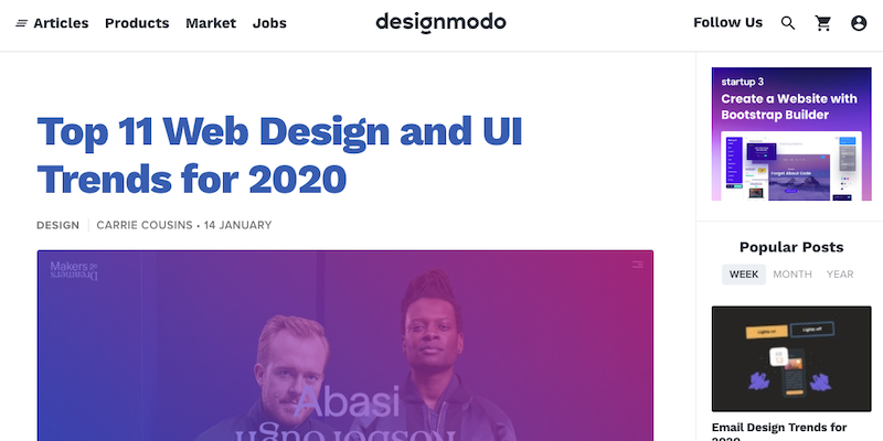 รหัสคูปองบทความ designmodo