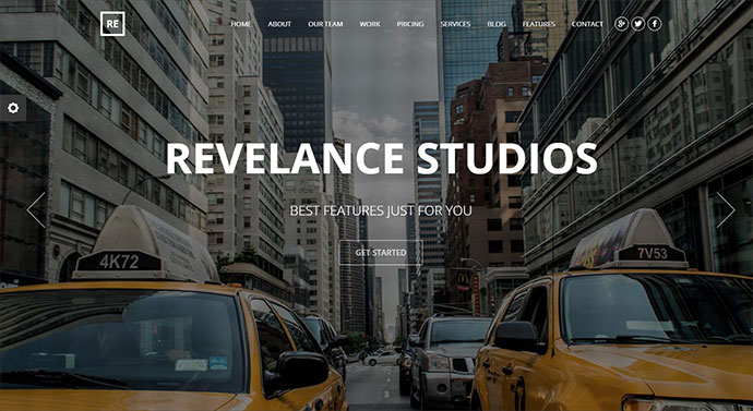 Revelance - Multi-/One-Page Business Parallax Theme