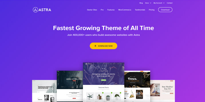 Astra WordPress 主題可以免費下載