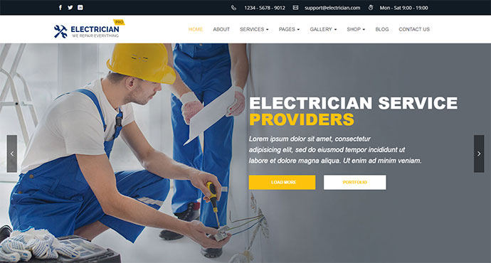Elektriker, Reparatur, Friseur, Zimmermann - Thema für Elektriker, Friseur, Zimmermann, Reparaturbetriebe