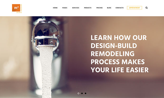 m2 - Home Maintenance, Repair & Building WP Theme