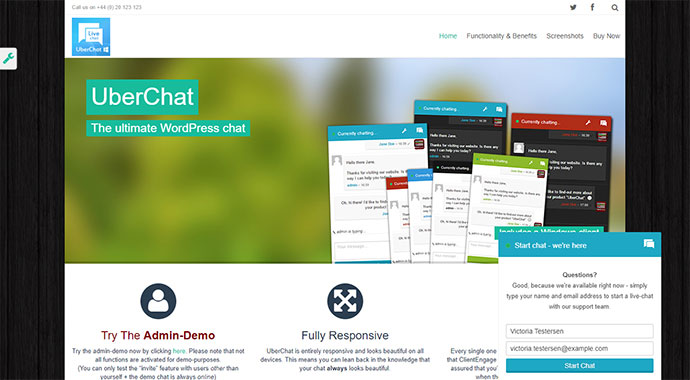 Uber Chat – Ultimativer Live-Chat mit Windows-Client