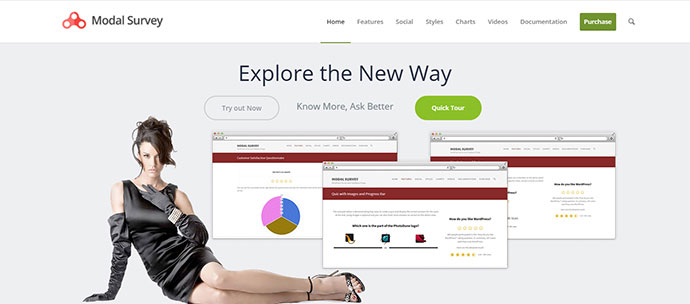 Modale Umfrage - WordPress Umfrage-, Umfrage- und Quiz-Plugin