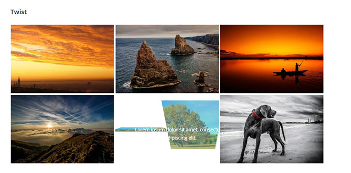 Hover-Effektpaket - WordPress-Plugin