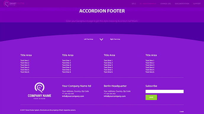 Smart Footer System - Fußzeilen-Plugin für WordPress