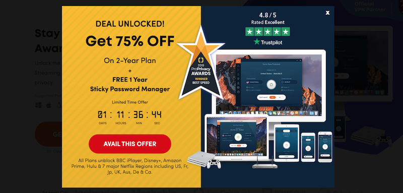 IvacyVPN скидки