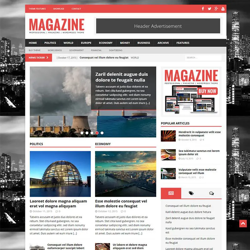 Mh-Dergi Dergisi Wordpress Teması