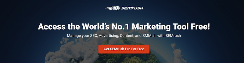 Как получить SEMrush Pro бесплатно