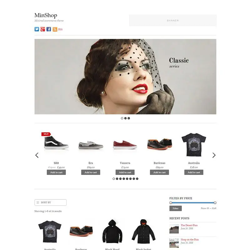 Тема Wordpress Minshop Woocommerce