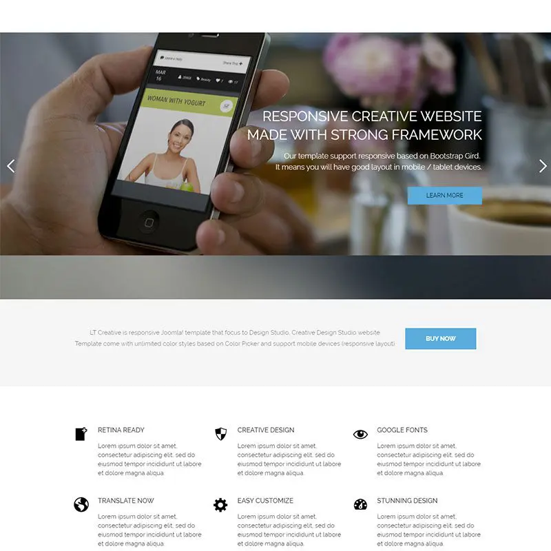Тема Lt-Creative Wordpress