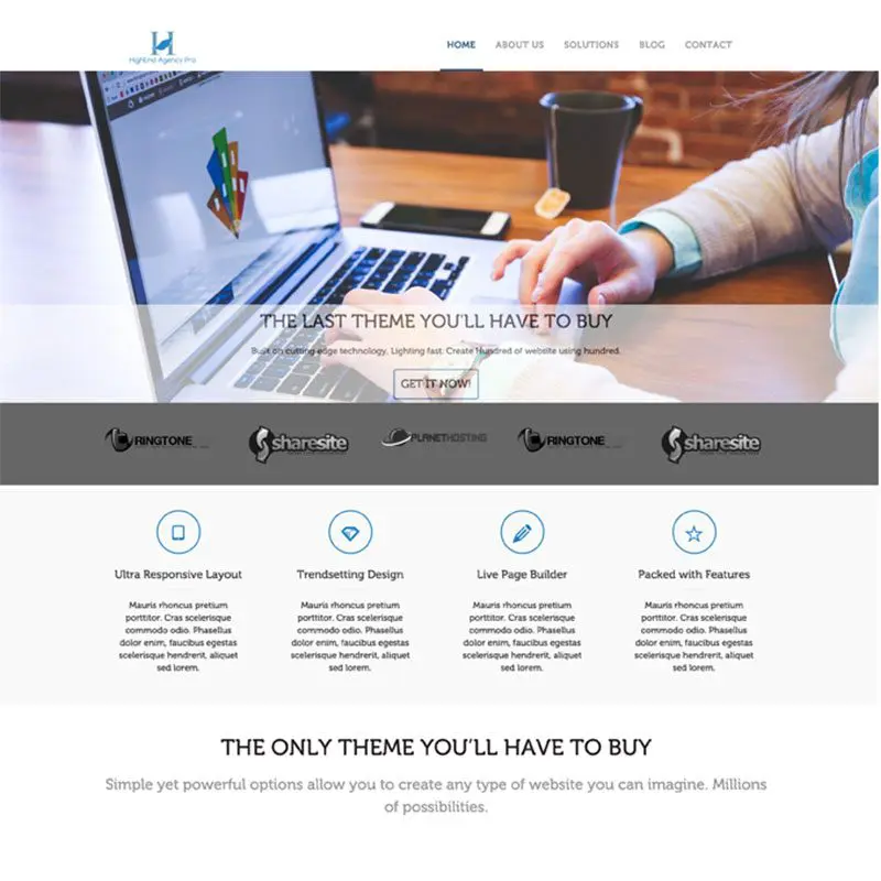 Тема Wordpress High-End-Agency-Pro