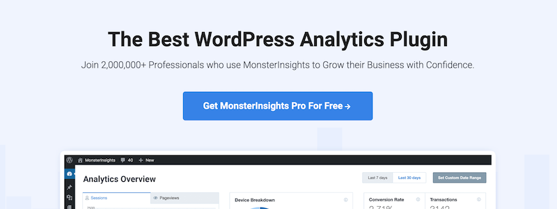 MonsterInsights — четвертый по популярности плагин в этом году.