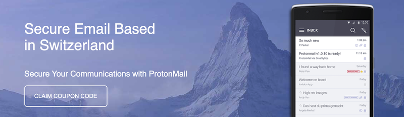รหัสคูปอง Protonmail