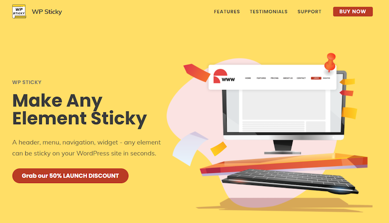 WP Sticky WordPress 插件
