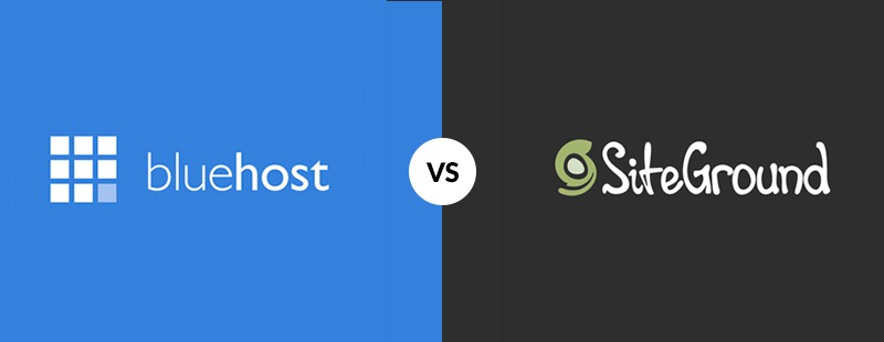 SiteGround 與 Bluehost