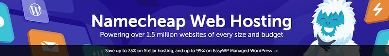 Come ottenere l'hosting da Namecheap gratuitamente