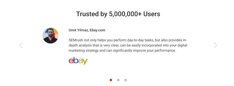 Recensioni dei clienti SEMrush