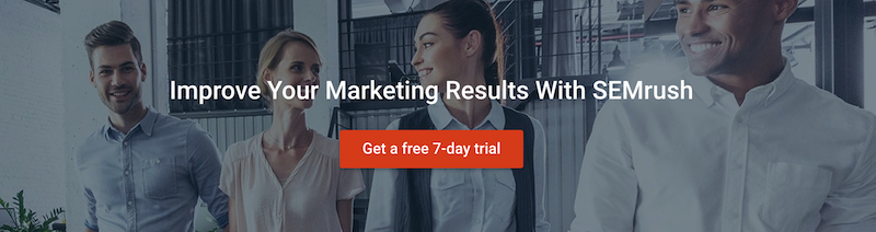 Prova Semrush con uno sconto