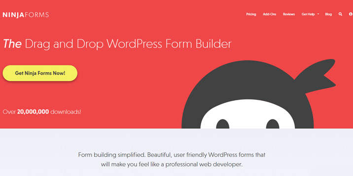 Plugin Ninja Form per WordPress